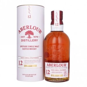 Aberlour 12 Year Old Non Chill Filtered single malt Scotch whisky bottle for sale