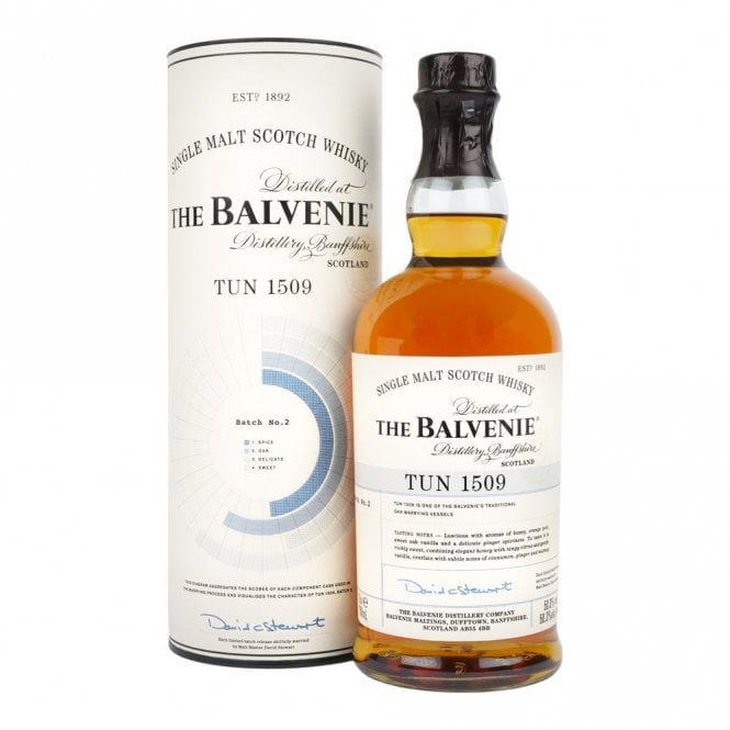 Balvenie Tun 1509 Batch 2 rare Speyside single malt Scotch whisky bottle for sale authentic