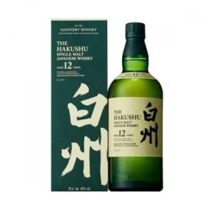 Hakushu 12 Year Old Japanese single malt whisky lightly peated bottle for sale authentic