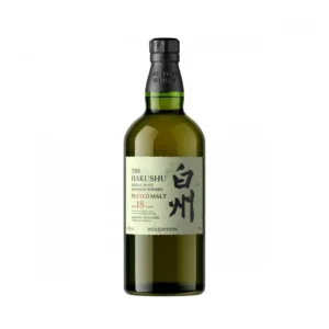 Hakushu 18 Year Old Peated Suntory Tsukuriwake 2024 limited Japanese whisky bottle for sale