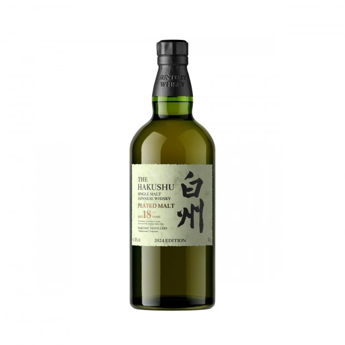 Hakushu 18 Year Old Peated Suntory Tsukuriwake 2024 limited Japanese whisky bottle for sale