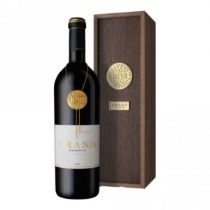 1848 Grand Reserve premium red wine bottle elegant label