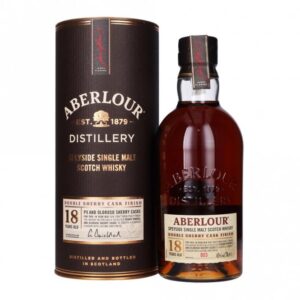Aberlour 18 Year Old Double Sherry Cask Finish Speyside Scotch whisky bottle for sale authentic