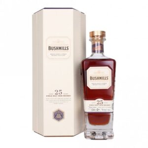 Bushmills 25 Year Old Port Finish Irish single malt whiskey bottle rare releas