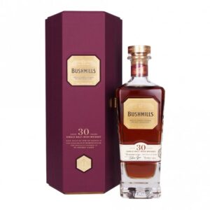 Bushmills 30 Year Old PX sherry finish Irish single malt whiskey bottle rare