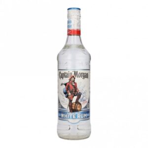Captain Morgan White Rum bottle light smooth mixing rum