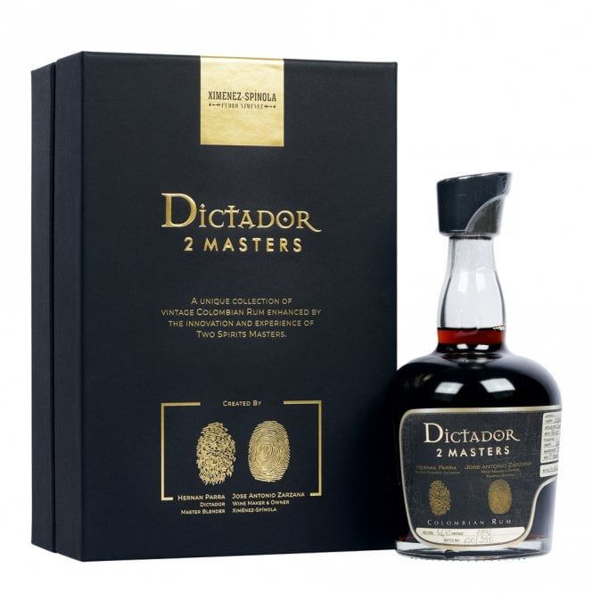 Dictador II Masters Ximenez Spinola First Release luxury rum bottle