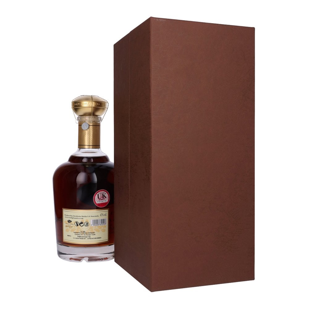 Diplomático Ambassador luxury aged rum bottle premium edition