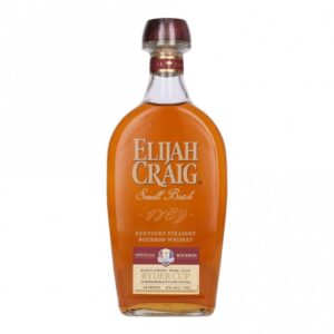 Elijah Craig Ryder Cup Edition Small Batch bourbon bottle