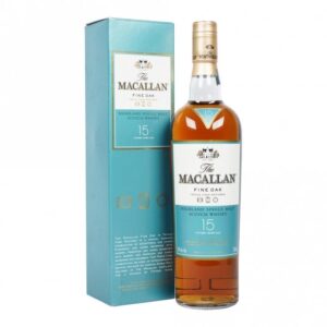 Macallan 15 Year Old Fine Oak 75cl triple cask Speyside single malt Scotch whisky bottle for sale authentic