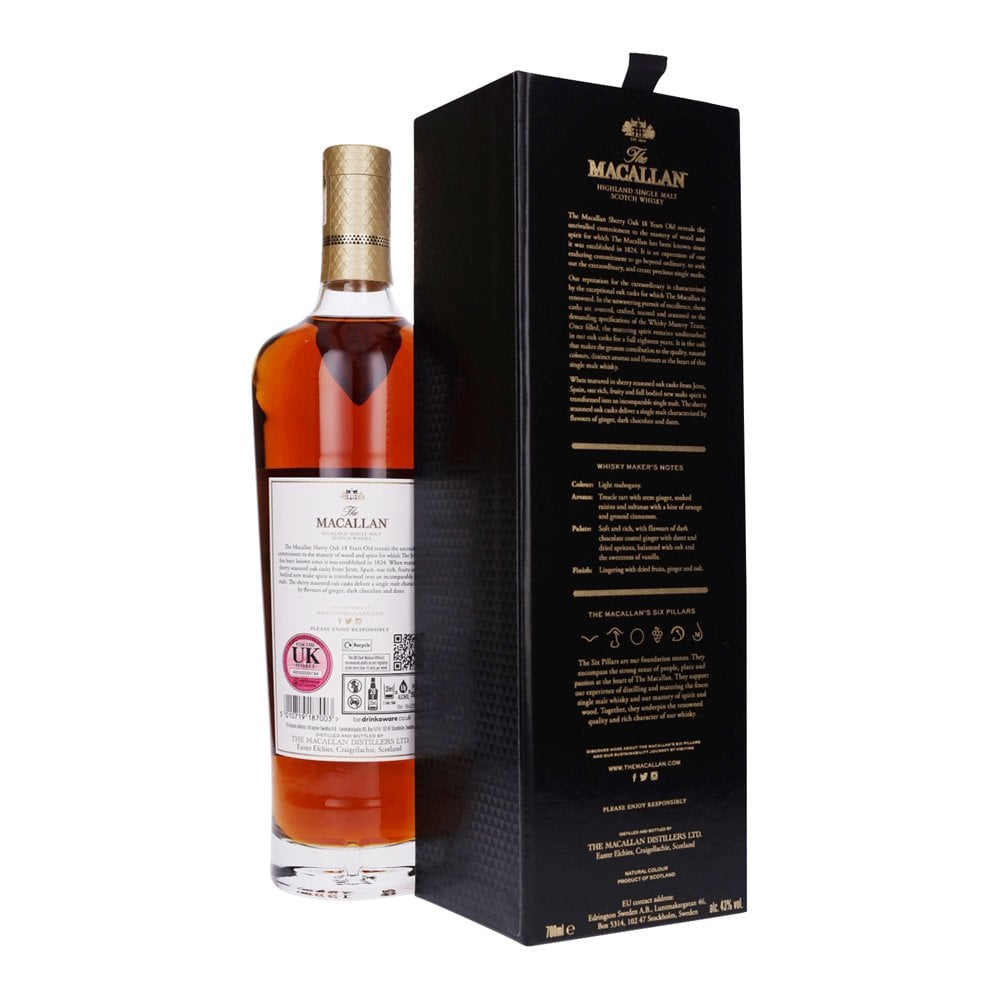 macallan 18 year sherry oak 2023