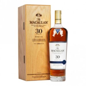 Macallan 30 Year Old Double Cask 2022 luxury Speyside single malt Scotch whisky bottle for sale authentic