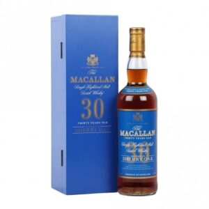 Macallan 30 Year Old Sherry Oak Old Bottling rare vintage Speyside single malt Scotch whisky bottle for sale authentic