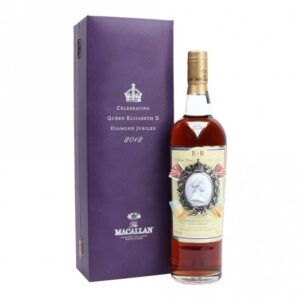 Macallan Diamond Jubilee 2012 rare royal Speyside single malt Scotch whisky bottle for sale authentic