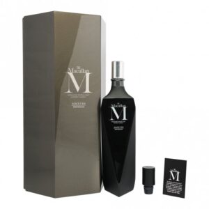 Macallan M Black 2018 Release ultra luxury Speyside single malt Scotch whisky bottle for sale authentic