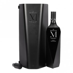 Macallan M Black 2022 Release ultra luxury Speyside single malt Scotch whisky bottle for sale authentic