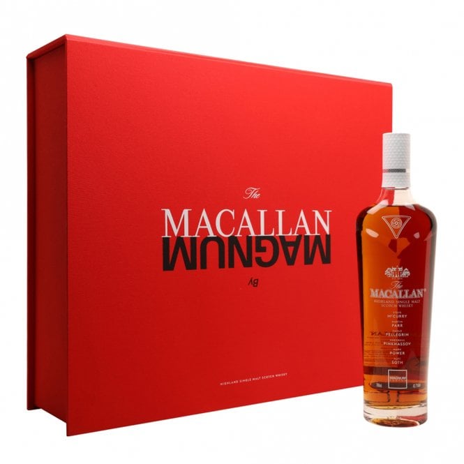 Macallan Magnum Edition Masters of Photography rare luxury Speyside Scotch whisky bottle for sale authentic