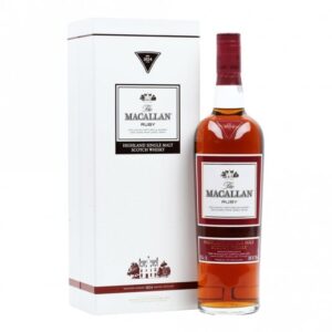 Macallan Ruby 1824 Series luxury Speyside single malt Scotch whisky bottle for sale authentic