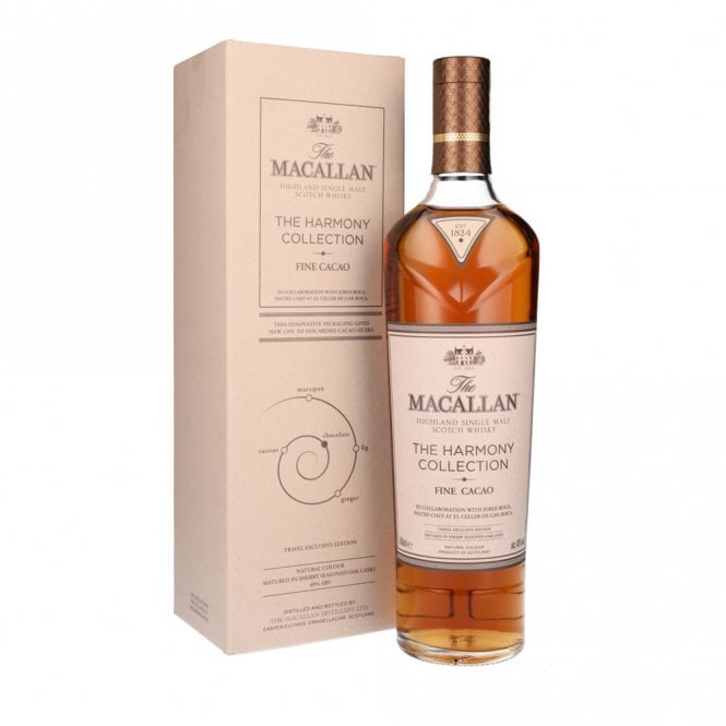 Macallan Harmony Collection Fine Cacao Speyside single malt Scotch whisky bottle for sale authentic