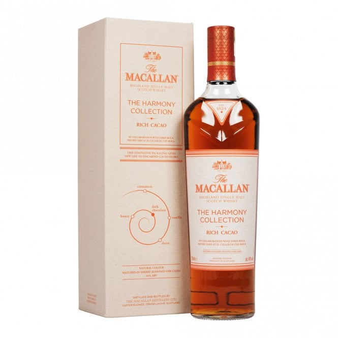 Macallan Harmony Collection Rich Cacao limited Speyside single malt Scotch whisky bottle for sale authentic