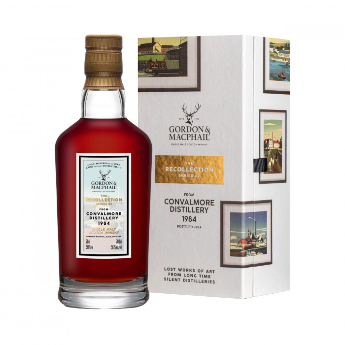Convalmore 1984 39 year old Recollection Series 3 cask 1733 rare Speyside whisky bottle for sale authentic