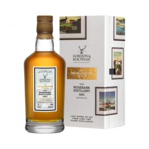 Rosebank 1991 32 year old Recollection Series 3 cask 2114 rare Lowland whisky bottle for sale authentic