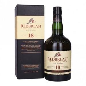Redbreast 18 Year Old Irish whiskey single pot still premium bottle