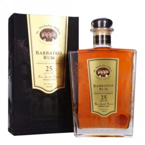 St Nicholas Abbey 25 Year Old Rum luxury aged Barbados rum bottle