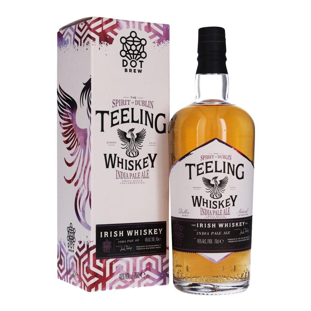 Teeling Small Batch IPA cask Irish whiskey beer cask finish bottle
