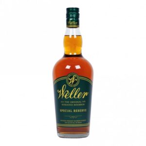 Weller Special Reserve bourbon bottle wheated whiskey green label